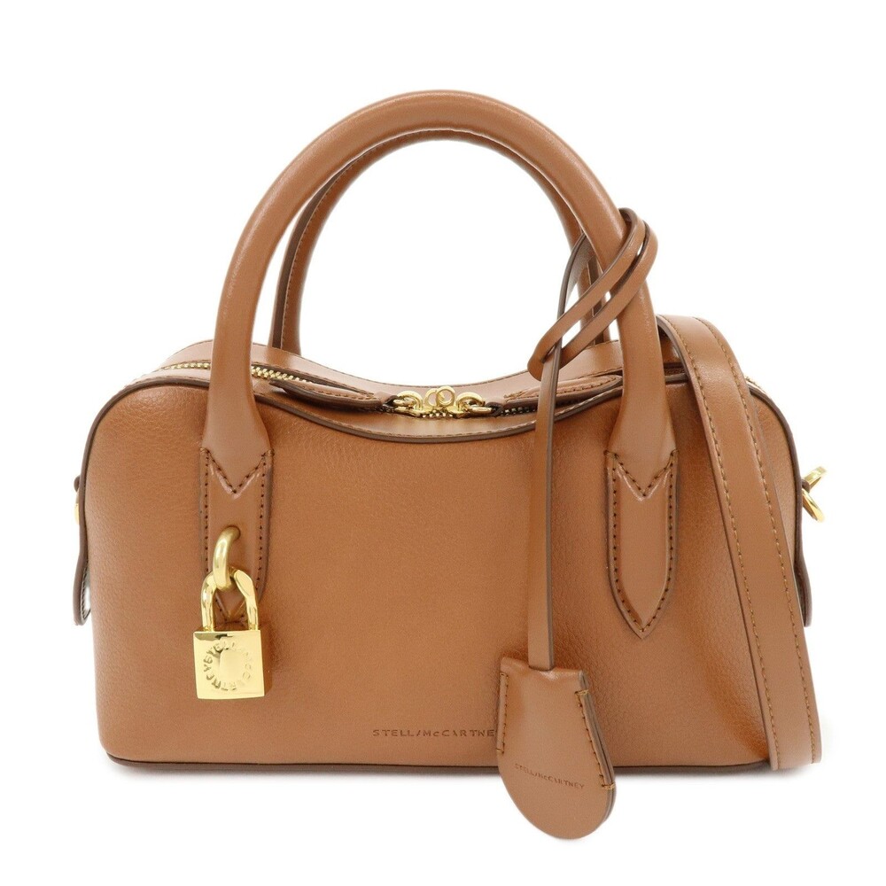 Stella McCartney Ryder Faux Leather Handbag Beige